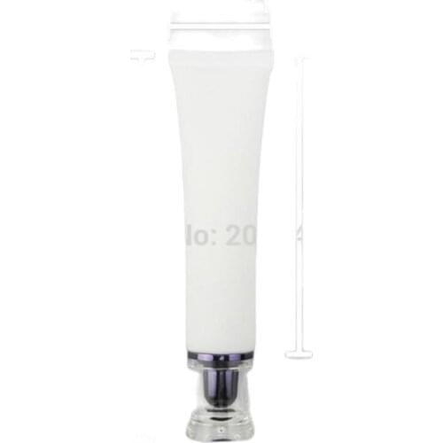 40ml white soft tube or mildy wash tube or butter or handcream tube with acrylic dark purple lid