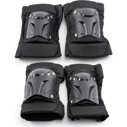 Adult Cycling Knee Elbow Pads Set Motorcycle Skateboard Brace Guards Protector Bike Racing Skiing Skate Protective Gear