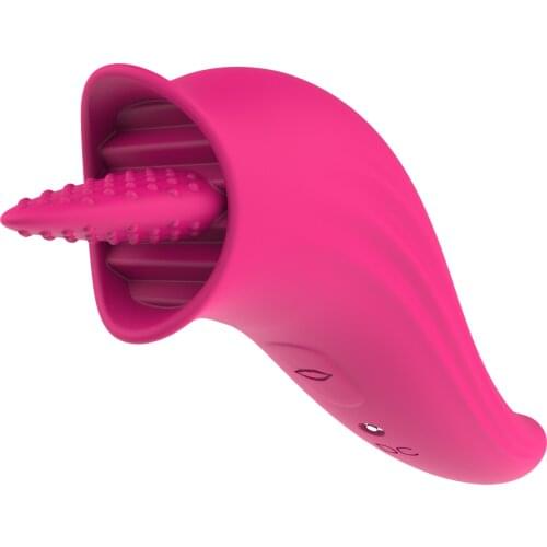 Clitoris Licking Sucker Nipple Massager Tongue Stimulator Vibrator Rechargeable Pussy Masturbator Sex Toy for Adult Only Toys