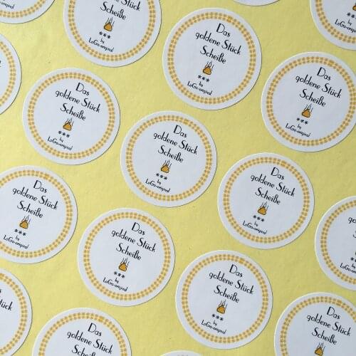 Wholesale custom printed stickers labels free shipping custom 3cm round stickers 2000pcs