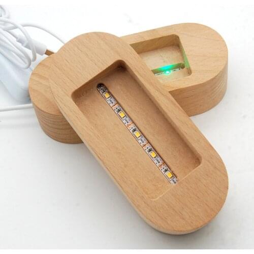 Actual Wood Floating Bottle Bottom Light LED Light Bottom Seat Decor for Room Lights Valentines Day Gift Desk Lamp Night