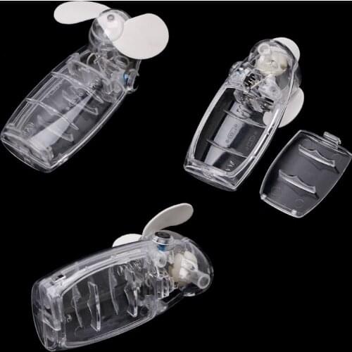 Portable Mini Pocket Fan Cool Air Hand Held Battery Travel Holiday Blower Cooler MOLF