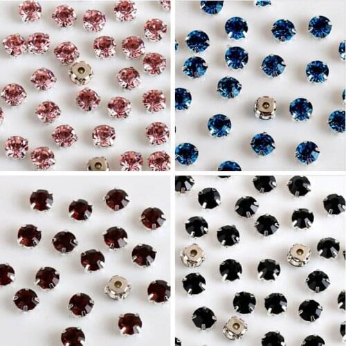 Claw Rhinestone Sew On Rhinestone With Claw Flat Back Sew Rhinestones Crystal Jewelry Handmade Craft Artwork Cloth DIY Decor