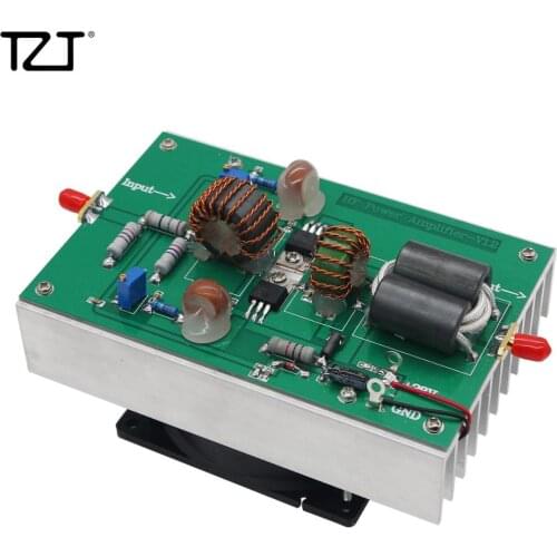 TZT 2MHZ-30MHZ 50W HF Linear Amplifier RF Power AMP 13.56MHZ Shortwave Transmit