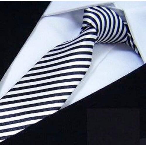 Party mens tie fashion Polyester Stripe neckties print ties for men