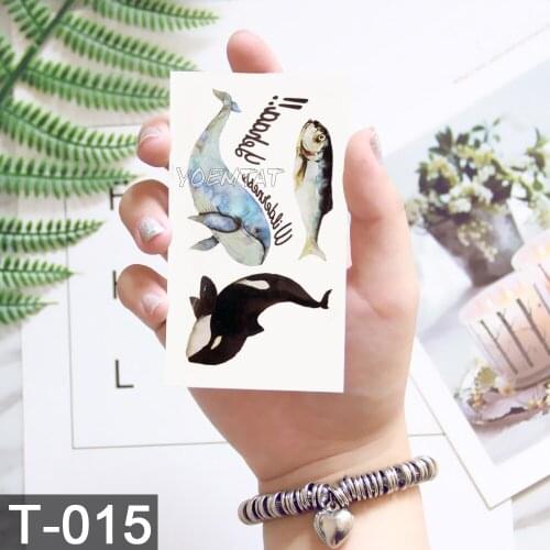 Waterproof Temporary Tattoo Sticker 10.5*6 Cm Body Art Fox Tattoo Translated Tattoos Fake Tattoo Flash Tattoos For Men Women
