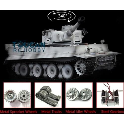 1/16 Heng Long 7.0 Metal Version German Tiger I RC Tank 3818 TH17278-SMT4