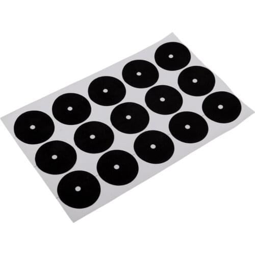 15Pcs Pool Billiard Ball Point Sticker Table Spots Self-adhesive 35mm Billiards Accessories
