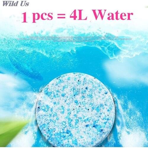 5pcs/pack Auto Car Windshield Glass Wash Cleaning Concentrated Effervescent Tablets Cleaner Fluid Car Solid Cleaner