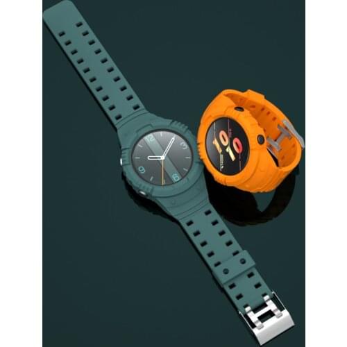 Case For Huawei Watch GT2 46mm Silicone Protective Case for Huawei Watch GT 2e strap Protective shell Integrated Frame