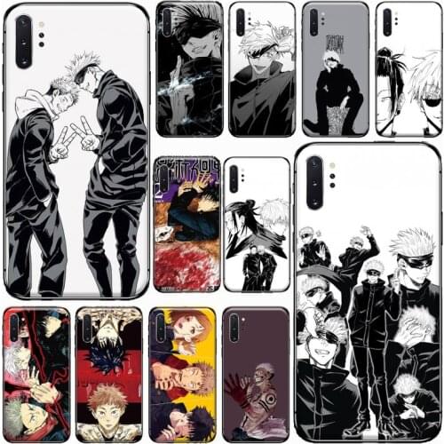 Japanese Anime Jujutsu Kaisen Phone Case For Samsung A31 A70 A20E S10 E S20 Plus Note 9 20