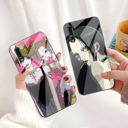 Anime NaNa osaki Phone Case Tempered Glass For Huawei P30 P20 P10 lite honor 7A 8X 9 10 mate 20 Pro
