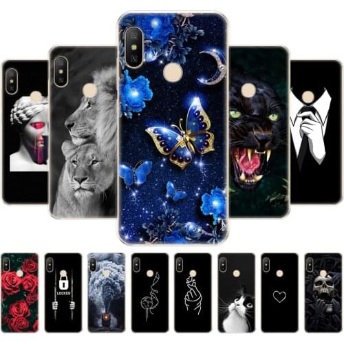 Case For Xiaomi MI A2 LITE Case Full Protection Soft Silicon TPU Back Cover Phone Cases For Xiomi MI A2 LITE protective shell