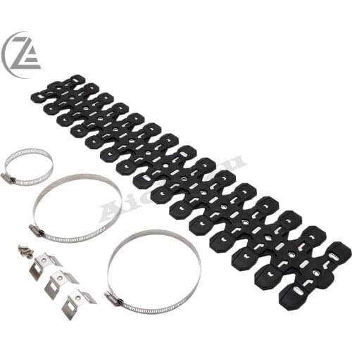 ACZ 60cm / 24IN Exhaust Muffler Pipe Anti-crash Cover Guard Shield Fit for BETA X-TRAINER 300 2016-2020 RR 2T 250/300 2013-2020