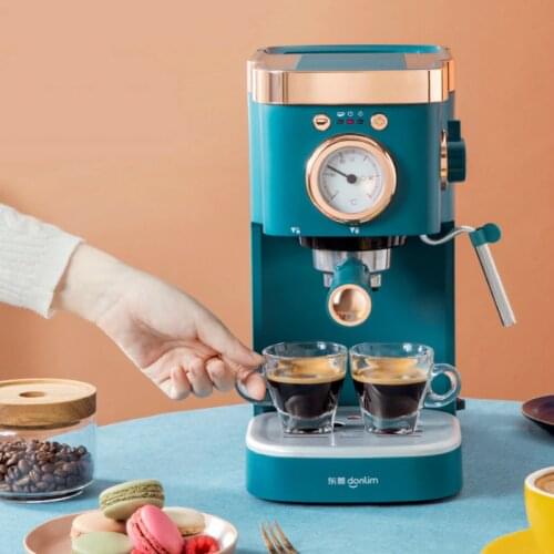 JRM0218 Household Coffee Machine Small Italian Semi-automatic Steam Milk Froth Espresso American Coffee Machine