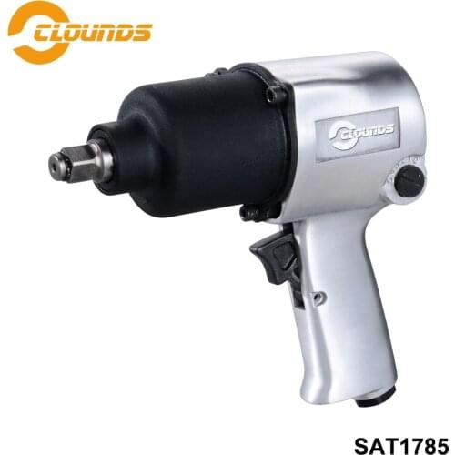SAT1785 550N-m Twin Hammer Wrench Pneumatic Car Repair Wrench Tool Front Exhaust 1/2" Air Impact Wrench