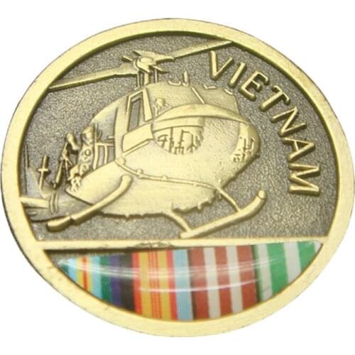 Competitive price and authentic quality Promotional 3D Antique Gold Military Souvenir Coin