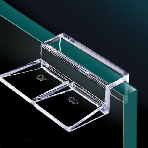 6mm 8mm 10mm 12mm 4pcs Fish Tank Bracket Clip Stand Clamp Aquarium Lid Acrylic Support Holder Glass Cover Plate Bracket Tools