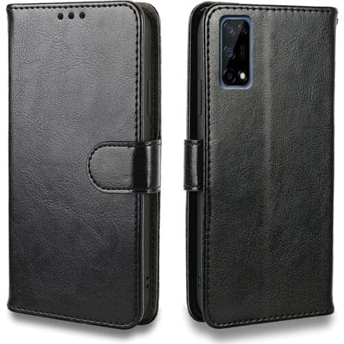 Luxury Case For Realme 5 6 7 8 5G C12 C15 C17 C20 C21 Pro 4G 5G Case Flip leather Wallet Card Slot silicone Cover Phone