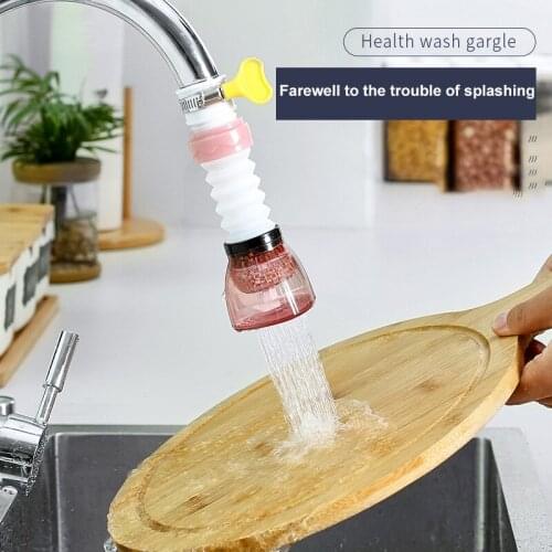 Water Faucet Shower Kitchen Household Extendable Faucet Splash Filter Bathroom Fixture Faucet Replacement Parts