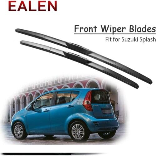 EALEN For Suzuki Splash 2014 2013 2012-2008 Windscreen Wiper Original replace Accessories 1Set Rubber Car Front Wiper Blade Kit