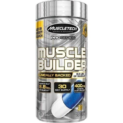 MUSCLE BUILDER 30 capsules MUSCLETECH