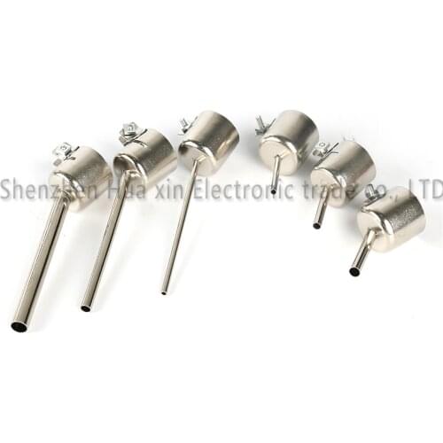 SMD BGA Lengthen Oblique Angle 45 Degrees nozzle 3mm 5mm 10mm 850 852 852D 853 For AOYUE YIHUA Hot Air Gun Desoldering Station