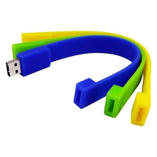 Bracelet Usb Flash Drive Cute Funny PenDrive U Disk 64GB 32GB 16GB 8GB 4G U Disk Pen Drive Classic Memoria Usb 2.0 Flash Disk