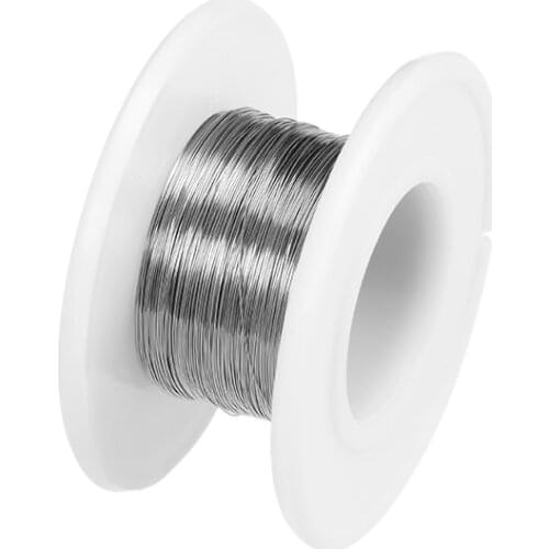 Uxcell 0.12mm 37AWG Heating Resistor Wire Nichrome Resistance Wires for Heating Elements 65.6ft