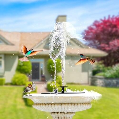 Solar Water Fountain Garden Fountain Decoration Pool Pond Outdoor Bird Bath Patio Solar Powered Fountain Water Pump