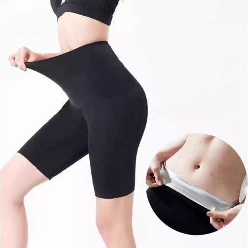 Women Hot Sweat Pants Weight Loss Sauna Suits Workout Sports Fitness Yoga Thermo Neoprene Slimming Shorts