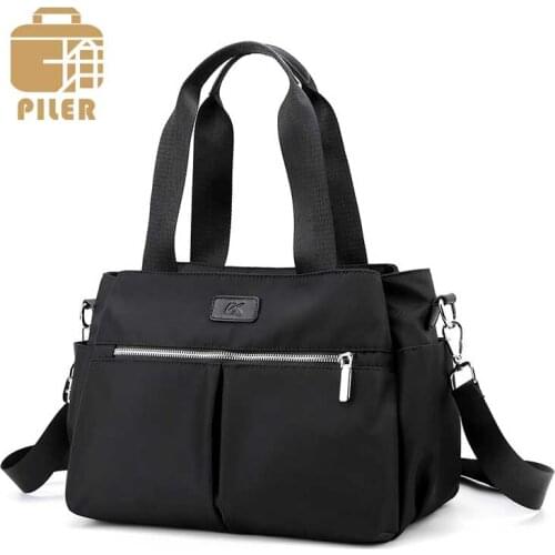 Women Shoulder Bags Nylon Top-Handle Handbags and Purses Large Nylon Luxury Women Crossbody for Ladies Messenger Bags Tote