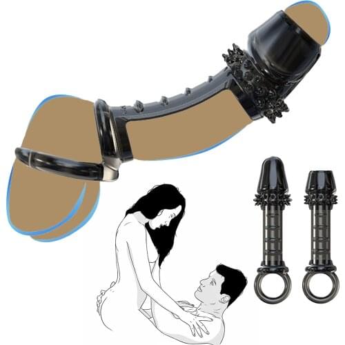 Bdsm Bondage Handcuffs Penis Ring Sleeve Delayed Ejaculation Adult Sex Toys For Couples Men Reusable Condoms Erotic Sex Shop