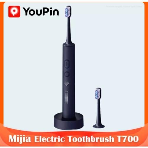 2021 Newest Xiaomi Toothbrush T700 for Adult Mijia APP Control Timer Tooth Brush IPX7 Waterproof Smart Sonic Toothbrush Electric