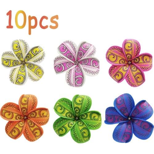 10pcs/set flowers Christmas Hawaii Summer party DIY decorations Artificial flowers Hula girls favor hair decoration flower