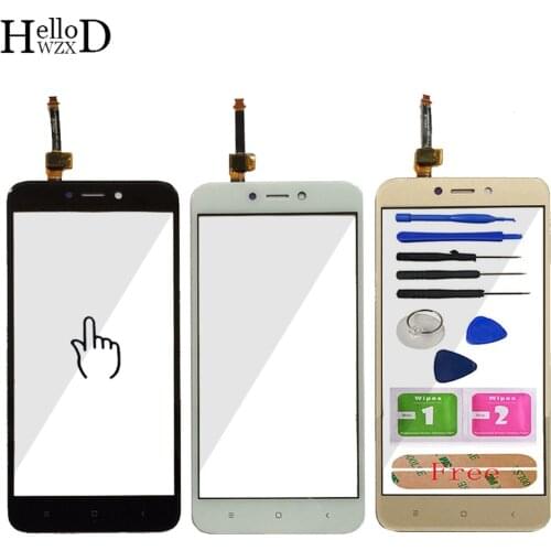 10PCS/Lot Mobile Touch Screen Glass For Xiaomi Redmi 4X 4A Touch Screen Front Glass Digitizer Panel Lens Sensor Tools
