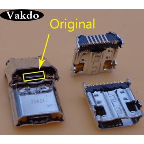 10pcs/Lot ,Micro USB Plug Charging Port Connector Socket For Samsung Tab 3 7.0 I9200 I9205 P5200 P5210 T530 T210 T211 T311 I9208