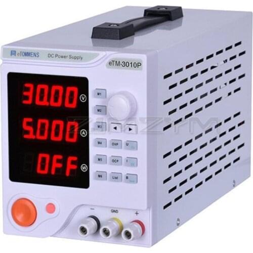 3010P New Upgrade 4 Digit Display Adjustable DC Power Supply 30V 10A Voltage Regulator Repair Rework Laboratory Power Supply