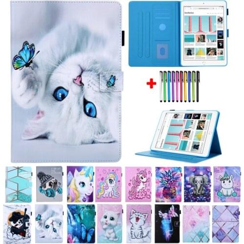 Case For Amazon Fire HD10 2021 HD 10 Plus 2021 10.1" All-New Tablet Cat Cover For Fire HD10 Case 2019 2017 Flip Stand Shell Gift
