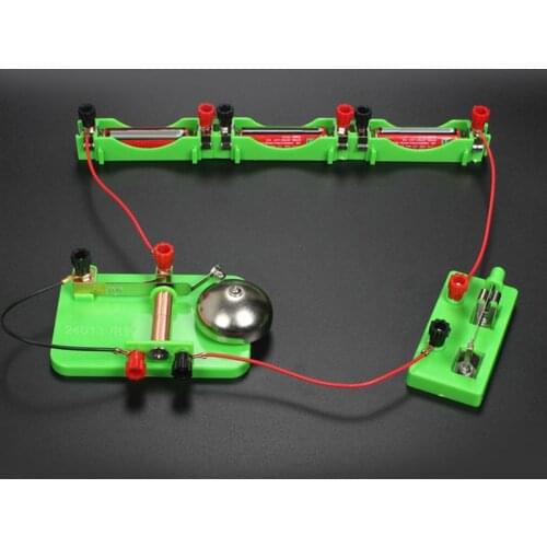 Kids Early education Physics Electrical Trembler Bell Model Science Experiments Aids Educational Toy Developmental Kids Toy