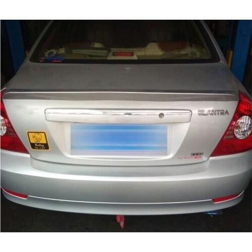 For Spoiler Hyundai Elantra 04-11 old version Elantra car Trunk tail lip rear wing ABS plastic primer color spoiler accessories