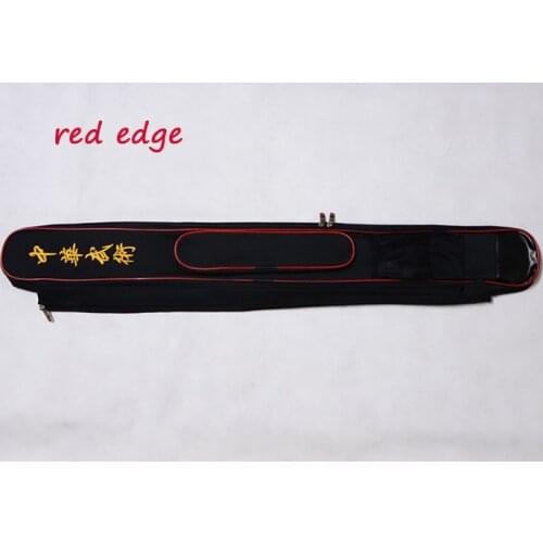 Double sword bag Taichi Kungfu Paulin Sword 110cm, Bag Case Sword Bag Sword Carrying Case With stick bag