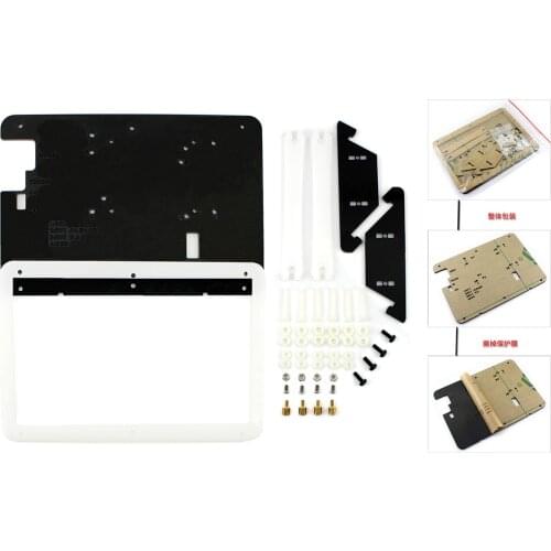 Bicolor Case for 7inch LCD,Designed for 7inch capacitive touch screen LCD,Combines the LCD and supported mini-PC