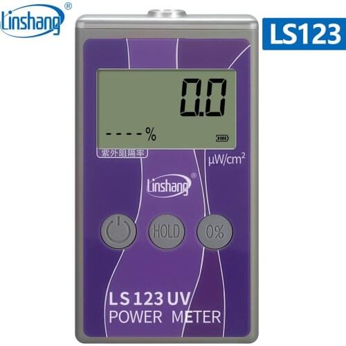 Linshang Solar Infared Power Meter LS122 UV Light Power Intensity Meter LS123 Measure Ultraviolet IR Radiation Intensity