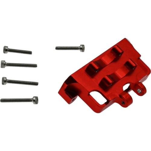 Aluminum Metal Servo Mount Bracket for Axial SCX24 90081 1/24 Scale RC Crawler Car Steering Gear Mount Upgrade Accessories