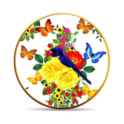 Majida Service Plate 6 Pieces 25 Cm Robin