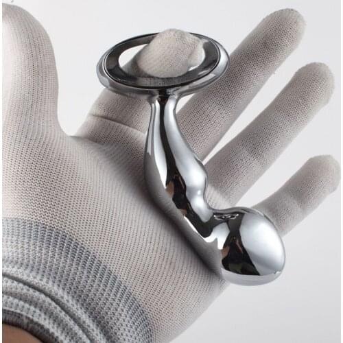 Metal Anal Beads Butt Plug Stimulation Anal dildo BDSM Masturbator No Vibrator Erotic Products Sex Anal Toys For Men Women