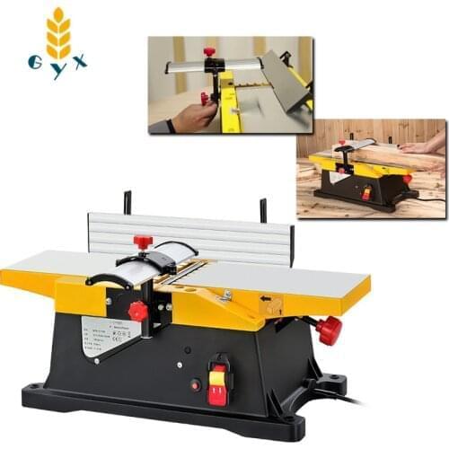 Multifunctional woodworking desktop electric planer small table saw household electric cutting machine electric planer