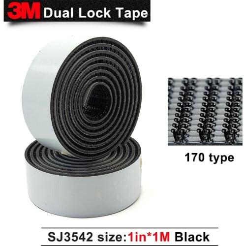 3M SJ3542 (Type 170) Dual Lock Reclosable Fasteners tape 1M Length 25.4MM Width
