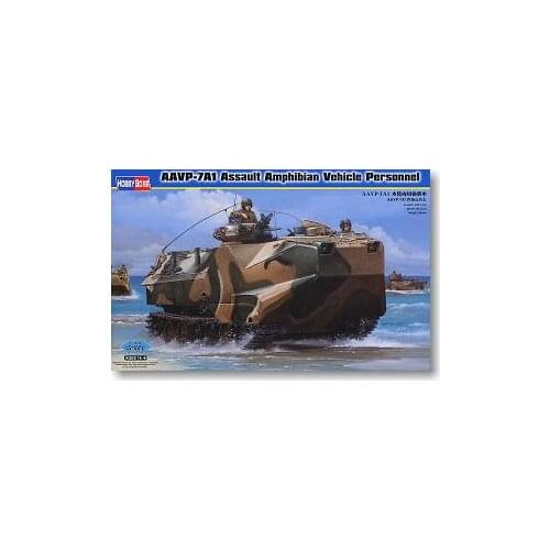 Hobby Boss 1/35 scale tank models 82410 AAVP-7A1 Amphibious Assault Armor Conveyor